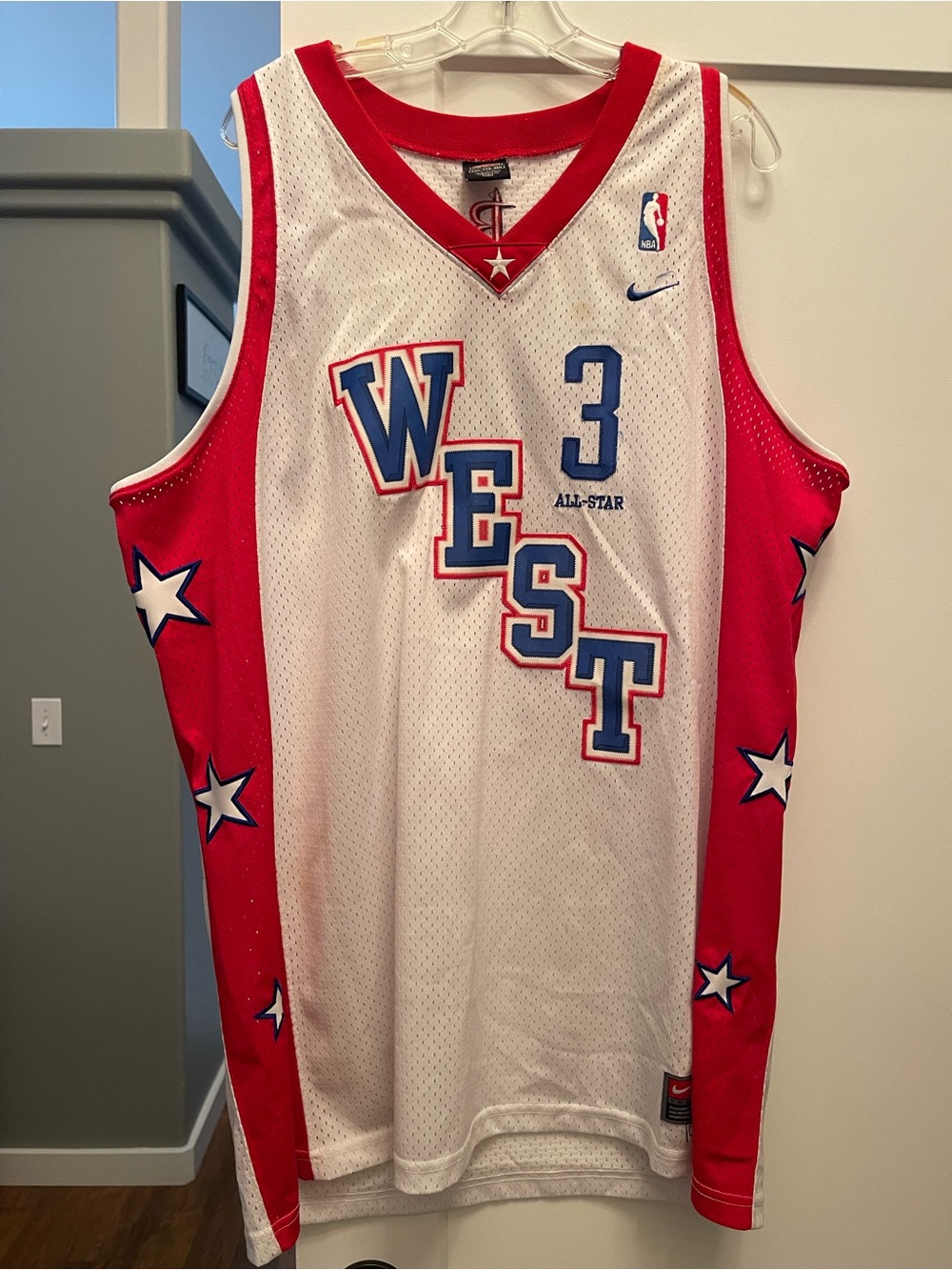 Steve Francis three-time NBA All-Star WEST! #3 All-Star Nike Jersey